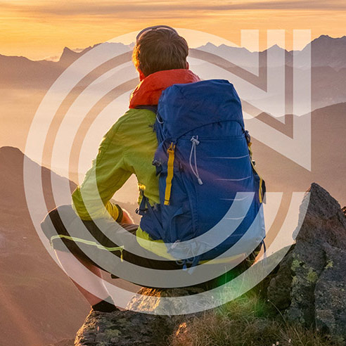 Solid Gray Background Square Image