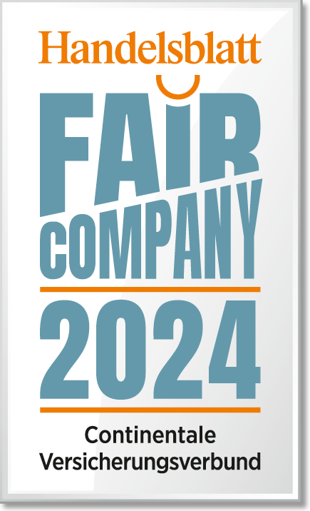 Siegel: Handelsblatt Fair Company 2024 Continentale